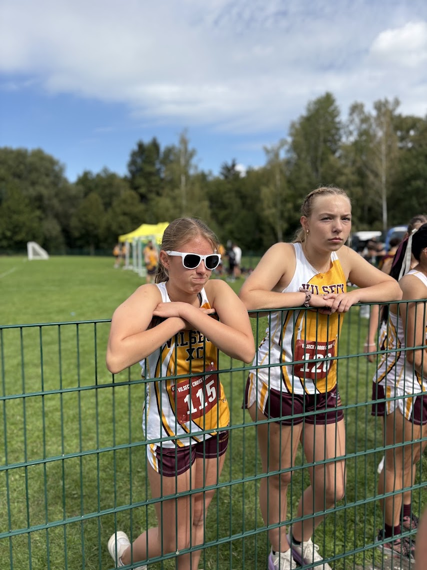 Eva at a cross country meet